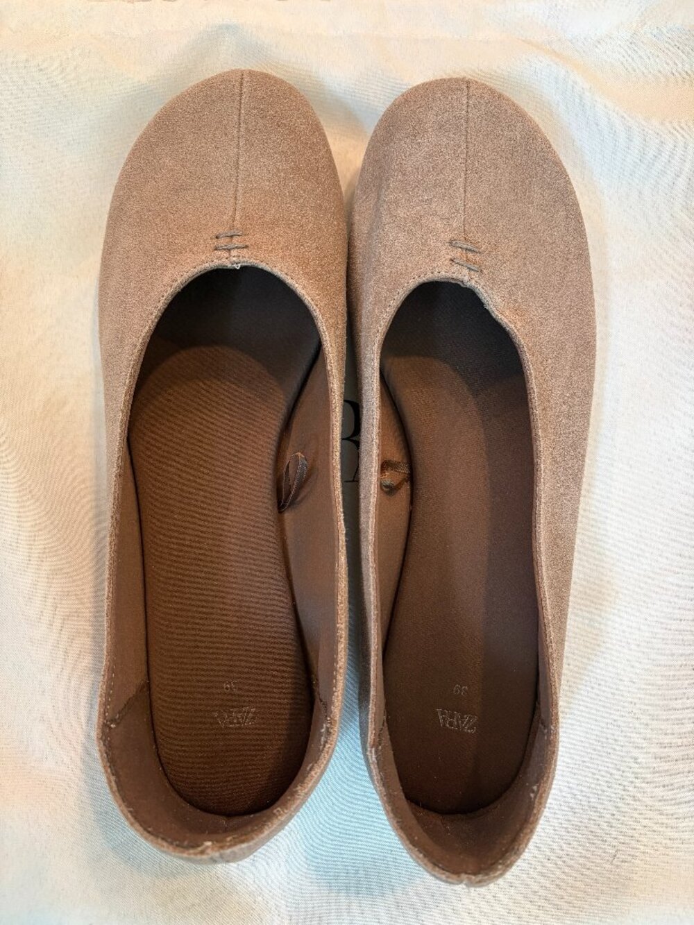 SOFT SUEDE BALLET FLATS